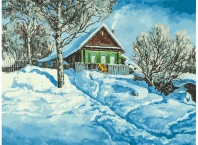 Домик на горе, фотография